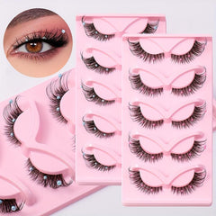 Thick Curling False Eyelashes for Latin Dance Performance