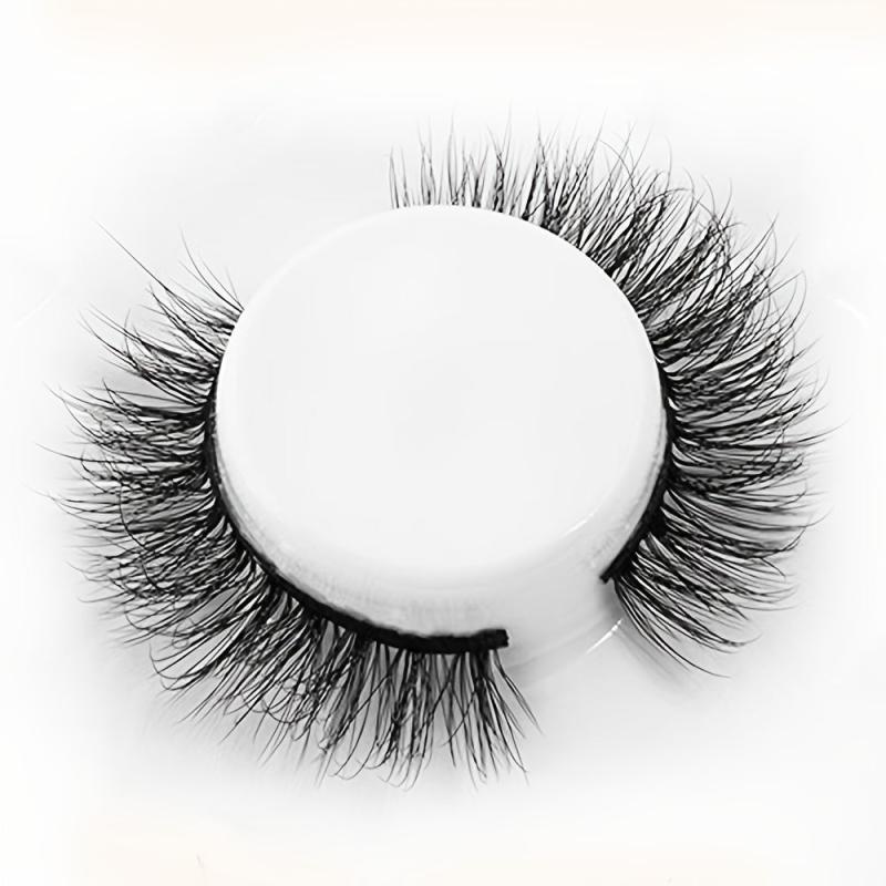5 Pairs Natural False Eyelashes Slender & Fluffy for Eye Makeup
