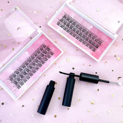 DIY Eyelash Extensions Kit 14 16 18mm Easy Applying DIY