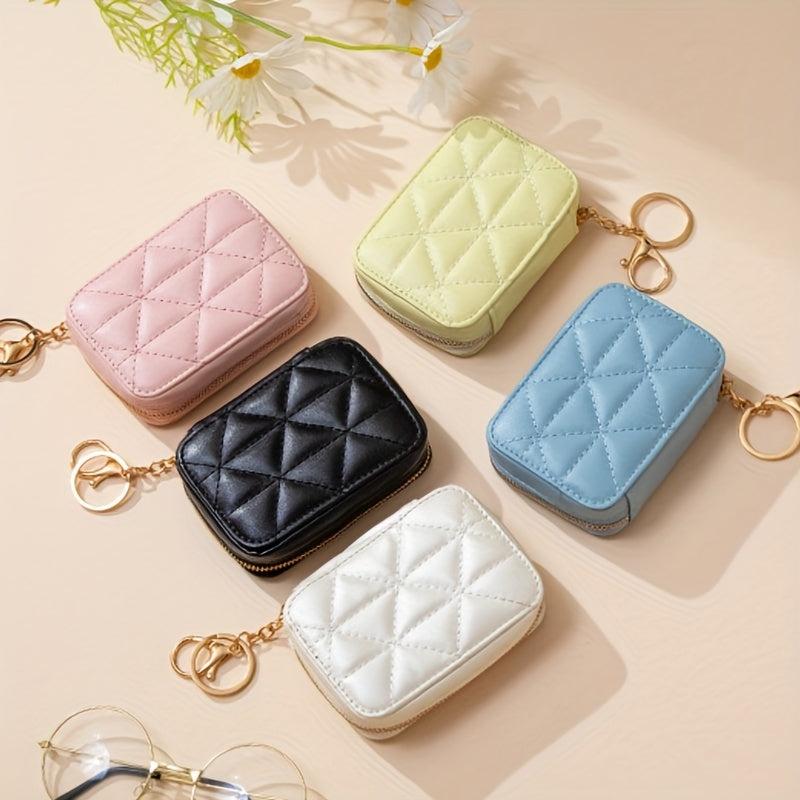 Small Makeup Bag Outdoor Makeup Pouch Mini Lipstick Case Cosmetic Organizer