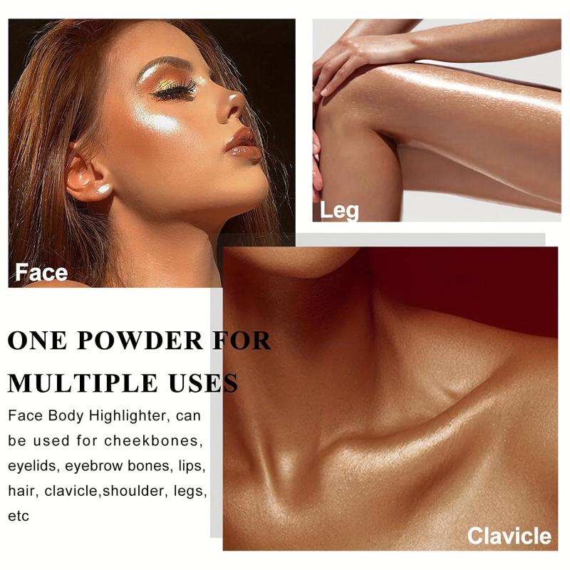 Sparkling Highlighter for Face and Body - Radiant Glow