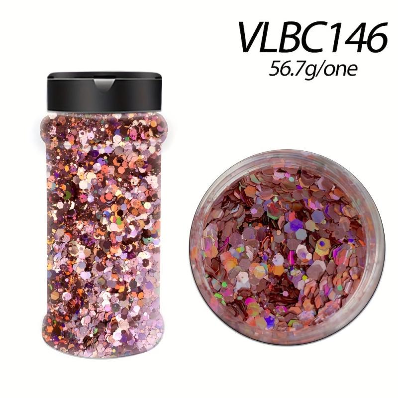 Holographic Chunky Glitter Iridescent Sparkle Craft Powder