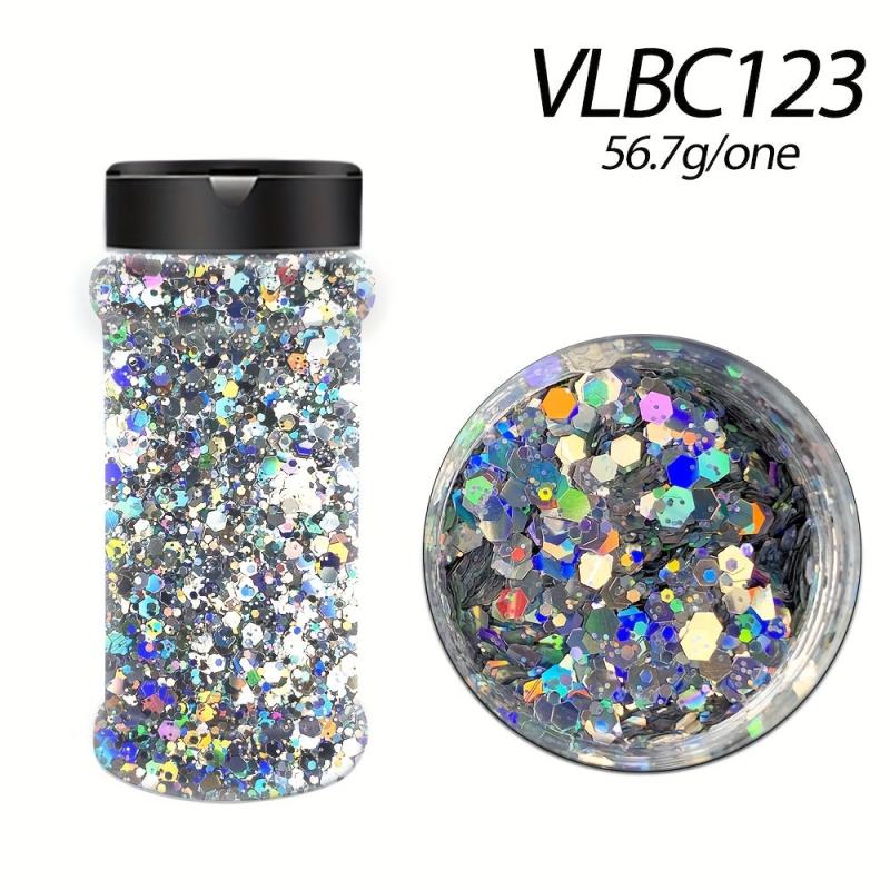 Holographic Chunky Glitter Iridescent Sparkle Craft Powder