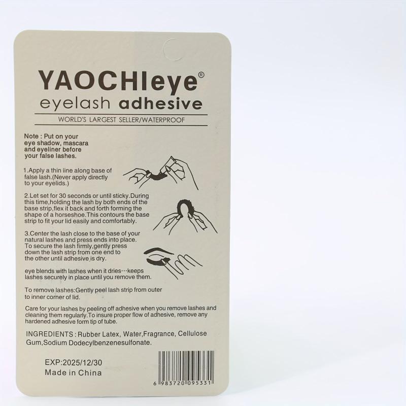Sensitive Cluster Lash Glue Mild Fast Dry Waterproof Clear