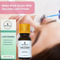 Clear Eyelash Primer for Lash Extensions Increase Glue Bonding Retention