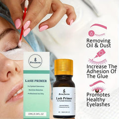 Clear Eyelash Primer for Lash Extensions Increase Glue Bonding Retention