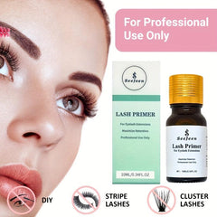 Clear Eyelash Primer for Lash Extensions Increase Glue Bonding Retention