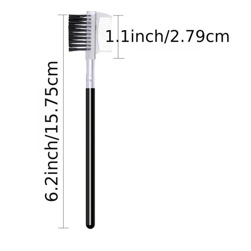 5pc Eyelash Comb & Eyebrow Brush Set for Extensions & Makeup