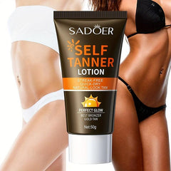 Natural Darken Bronzer Wheat Beauty Tan Cream 50g