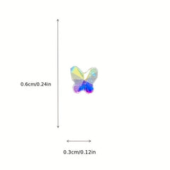 2pcs Hip Hop Dental Tooth Gems Crystal Shine Teeth Jewelry for Y2K