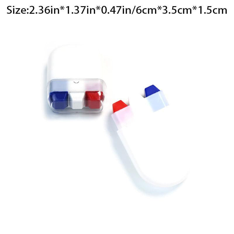 Flag Face Paint for Football Fans - Three Flags