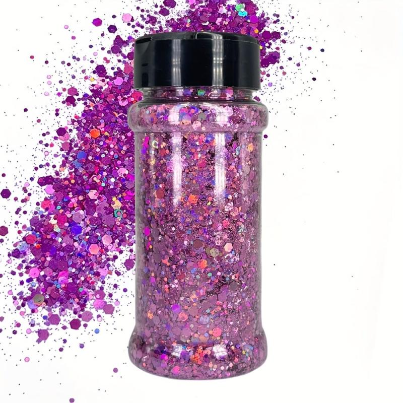 Holographic Chunky Glitter Shaker Jar 2oz 57g