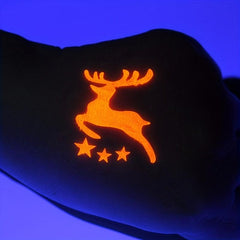 6 Colors Fluorescent Face Body Paint Round Box Water Soluble Body Paint