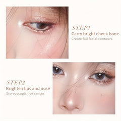 Matte Shimmer Highlighter for Face & Body - Radiant Glitters