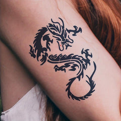 2 Sheets A4 Hollow Tattoo Stencil 1 Bottle Tattoo Dye Paste