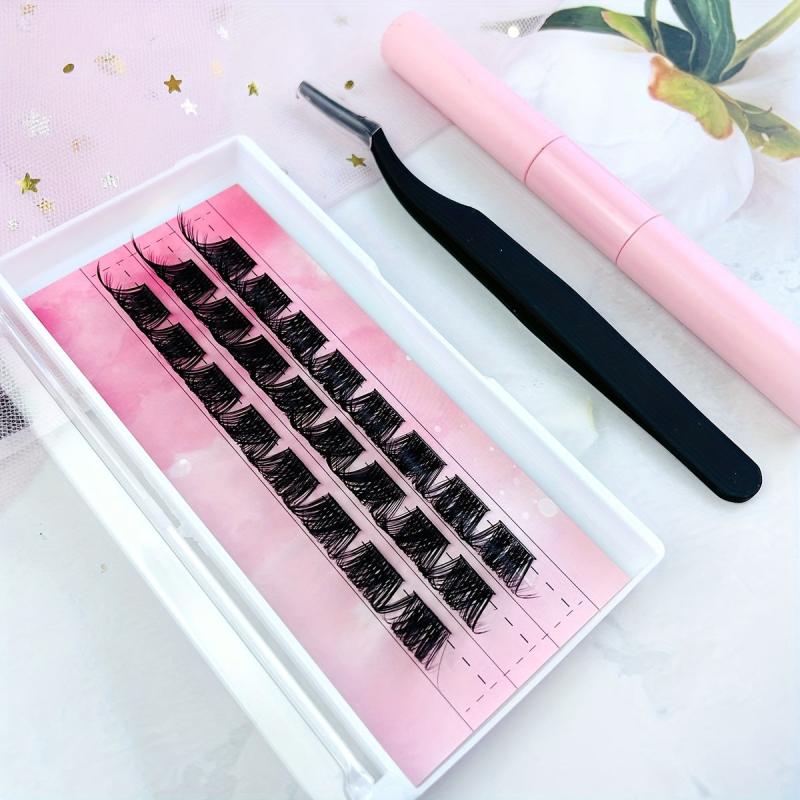 DIY Clusters Extension Kit D Curling 0.07 with Lash Bond & Seal Mascara