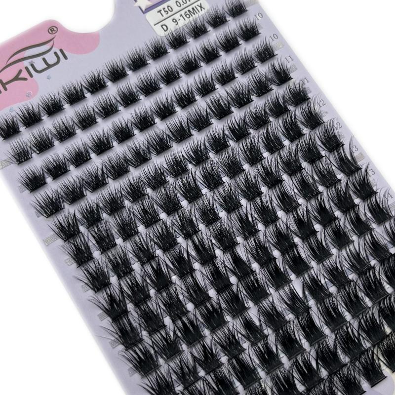 168pcs Cluster Lashes - 9-16mm Mix D Curling - Individual Lashes Extensions