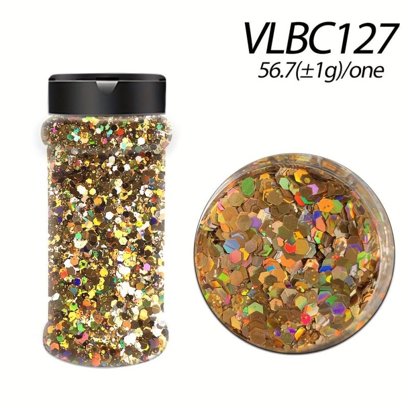 Holographic Chunky Glitter for Crafts & Nails