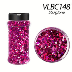 Holographic Chunky Glitter for Crafts & Nails