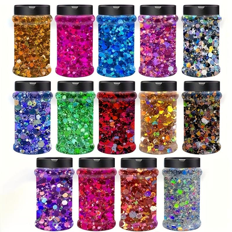 Holographic Chunky Glitter for Crafts & Nails