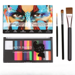 10 Colors Drama Body & Face Painting Water Based Long Lasting Makeup