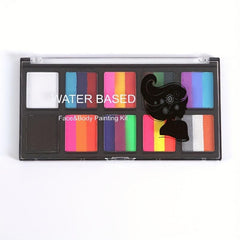 10 Colors Drama Body & Face Painting Water Based Long Lasting Makeup
