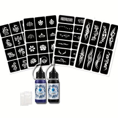 4 Sheets A4 Tattoo Stencil + Dye Paste Bundle