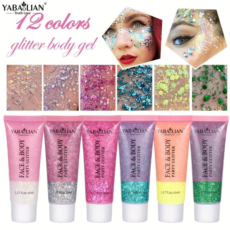 Glitter & Sequin Gels: Perfect for Parties, Festivals & Stages