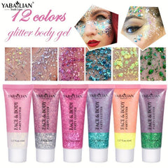 Glitter & Sequin Gels: Perfect for Parties, Festivals & Stages