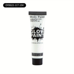 25ML Glow In The Dark UV Neon Face Paint Halloween Makeup