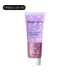 Mermaid Scale Glitter Sequin Gel for Face Body Lip Eye Shadow