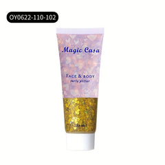 Mermaid Scale Glitter Sequin Gel for Face Body Lip Eye Shadow