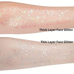 Mermaid Scale Glitter Sequin Gel for Face Body Lip Eye Shadow