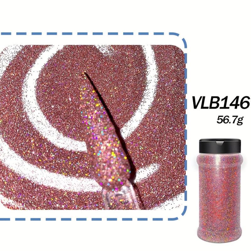 Holographic Glitter Fine Glitter Powder for Nails & Crafts