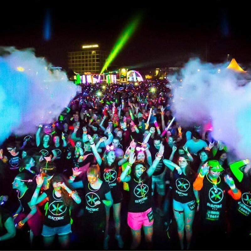 12 Vibrant Fluorescent Paint Colors for Cosplay Makeup Body Painting