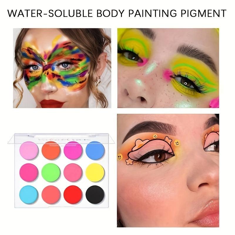 Graffiti Face Paint Easy to Wash Long Lasting Makeup