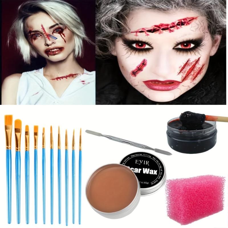 Professional Face And Body Paint Makeup Kit For Halloween