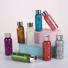 Glitter Body Gel Long Lasting Sequin Sparkling Cream