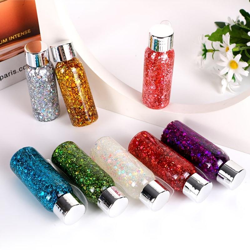 Glitter Body Gel Long Lasting Sequin Sparkling Cream
