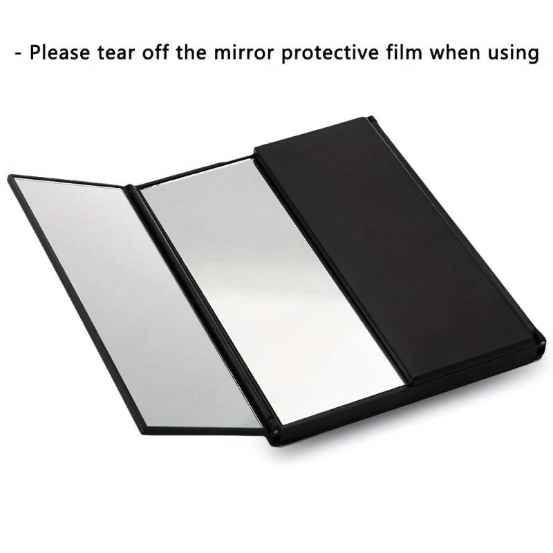 Portable Tri Fold Makeup Mirror for Travel School Home Use