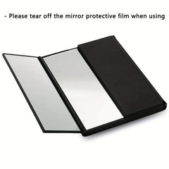 Portable Tri Fold Makeup Mirror for Travel School Home Use
