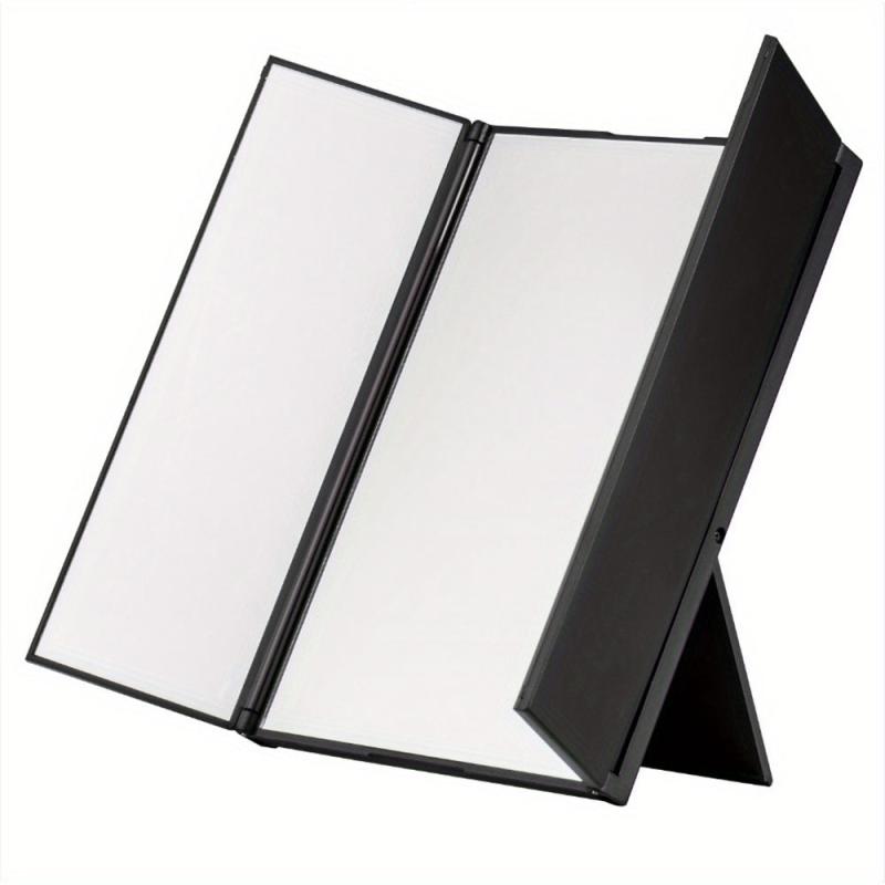 Portable Tri Fold Makeup Mirror for Travel School Home Use