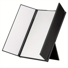Portable Tri Fold Makeup Mirror for Travel School Home Use