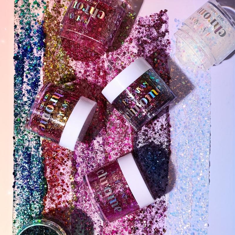 Sequin Eyeshadow Glitter Stage Makeup Long Lasting Waterproof Non Smudge