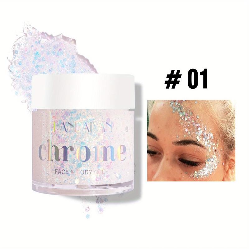 Sequin Eyeshadow Glitter Stage Makeup Long Lasting Waterproof Non Smudge