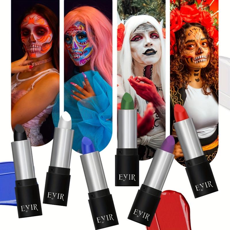 6 Halloween Paint Stick Body Makeup - High Rendering & Waterproof