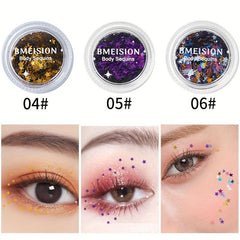 Art Star Nail Manicure Colorful Paper Face Film Nail Flash Craft Eye DIY