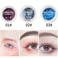 Art Star Nail Manicure Colorful Paper Face Film Nail Flash Craft Eye DIY