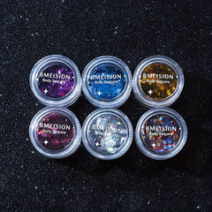 Art Star Nail Manicure Colorful Paper Face Film Nail Flash Craft Eye DIY