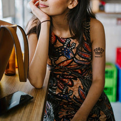Animal Pattern Tattoo Stencil + Dye Paste Kit
